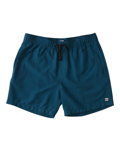 Billabong Herren Klassische elastischer Taille, 40,6 cm Außennaht Boardshorts, Navy, L von Billabong