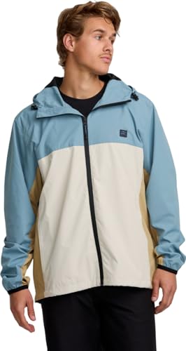 Billabong - Herren Transport Windbreaker, Blau (Glacier Blue), L von Billabong