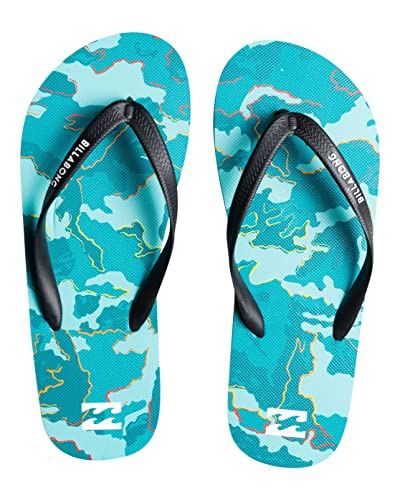 BILLABONG Herren Waves Flipflop, aquamarinblau, 45 EU Schmal von Billabong