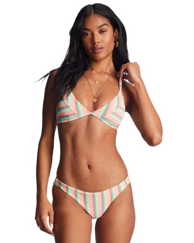 BILLABONG Island Glow Tanlines - Mini Bikini Bottoms for Women - Mini-Bikiniunterteil - Frauen - L - Multi von BILLABONG