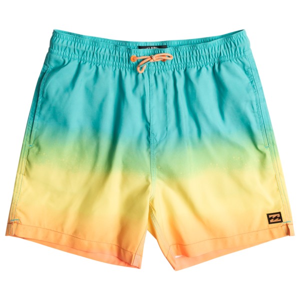 Billabong - Kid's All Day Fade Layback - Boardshorts Gr 8 türkis von Billabong