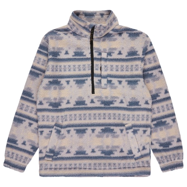 Billabong - Kid's Boundary Mock - Fleecepullover Gr 140 - S grau von Billabong