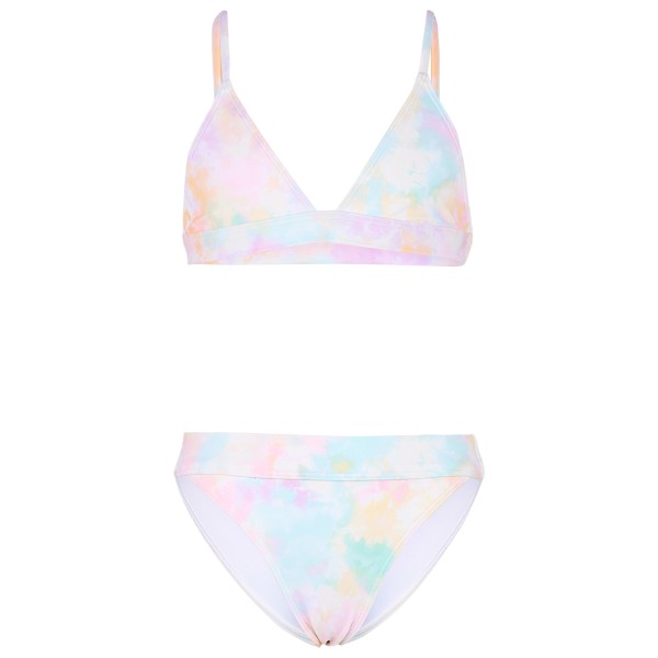 Billabong - Kid's Time For Tie Dye Banded Tri - Bikini Gr 152 weiß von Billabong