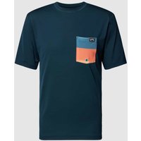 Billabong Loose Fit T-Shirt mit Brusttasche Modell 'TEAM POCKET' in Dunkelblau, Größe L von Billabong