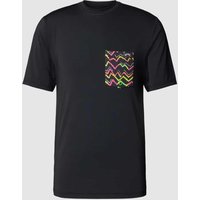 Billabong Loose Fit T-Shirt mit Brusttasche Modell 'TEAM POCKET' in Black, Größe L von Billabong