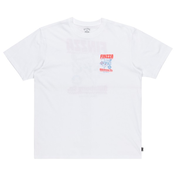 Billabong - Lunch Break S/S - T-Shirt Gr M weiß von Billabong