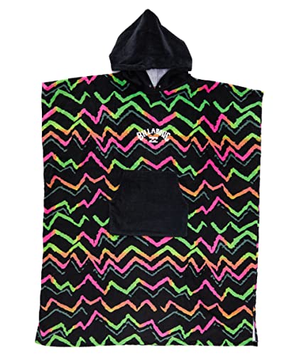 Billabong MENS HOODED TOWEL Poncho 2023 neon von Billabong