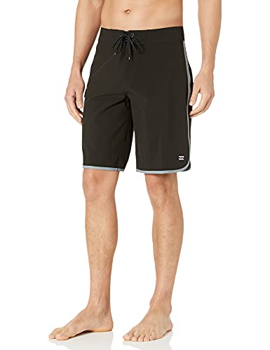 Billabong Men's 73 Pro Boardshort, 4-Way Performance Stretch, 20 Inch Outseam, Black, 31 von Billabong