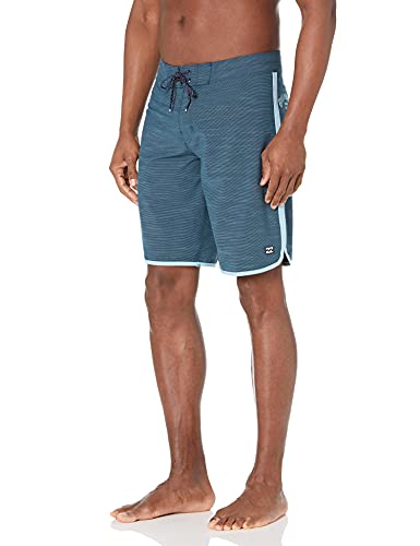 Billabong Men's 73 Pro Boardshort, 4-Way Performance Stretch, 20 Inch Outseam, Navy, 34 von Billabong