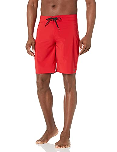 Billabong Men's Classic 4-Way Stretch Boardshort, 20 Inch Outseam, Lifeguard Red, 30 von Billabong