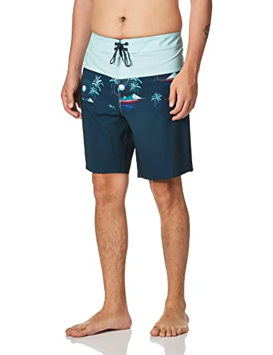 Billabong Men's Tribong Pro 19 Inch Boardshort, Dark Blue, 34 von Billabong