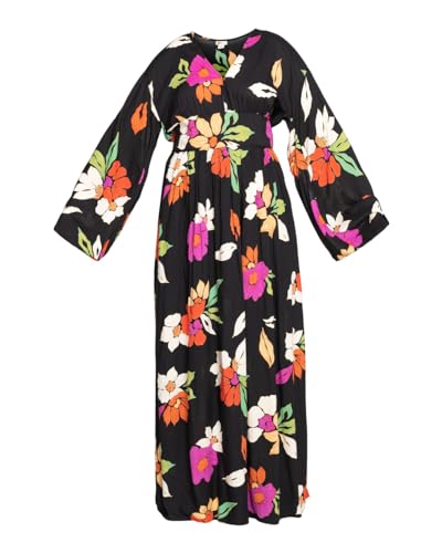 BILLABONG Night Bloom - Maxi Dress for Women - Maxikleid - Frauen - Schwarz von BILLABONG