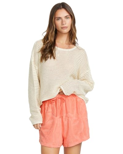 BILLABONG Sun Tempo - Elastic Waist Shorts for Women - Shorts mit elastischem Bund - Frauen - M - Orange von BILLABONG