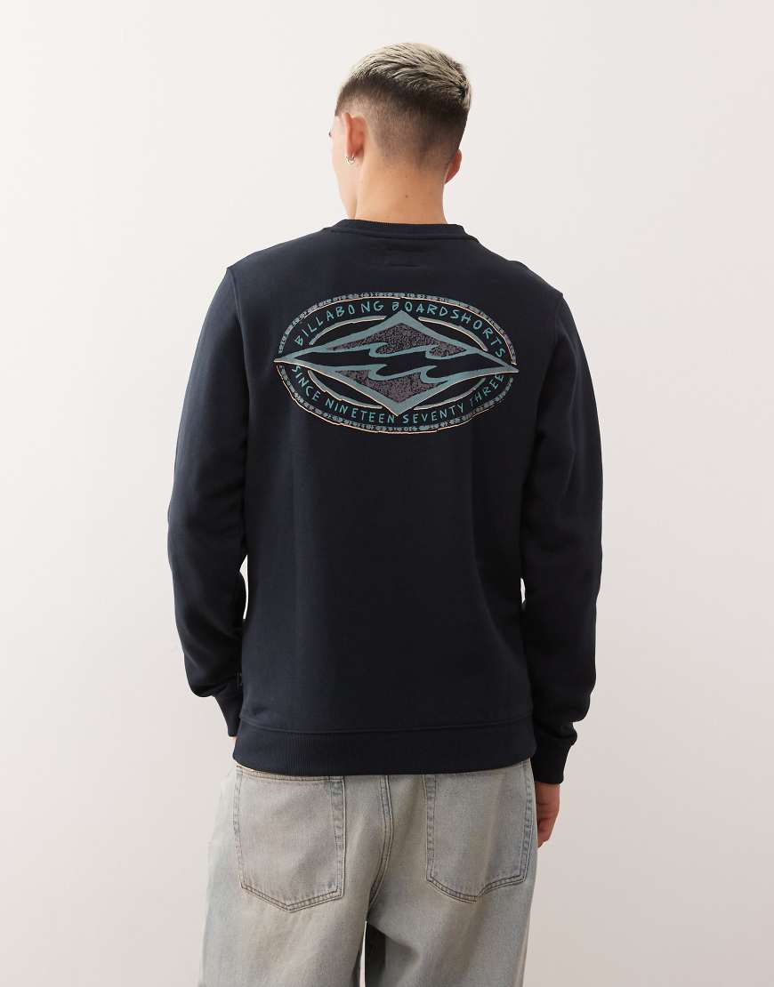 Billabong - Sweatshirt in Foundation-Schwarz von Billabong