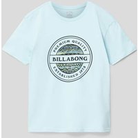 Billabong T-Shirt mit Label-Print in Mint, Größe 164 von Billabong