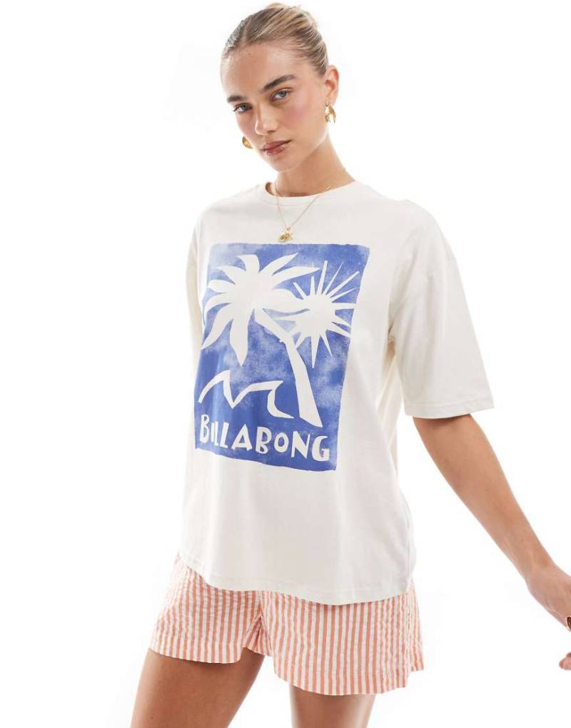 Billabong - True Tides - T-Shirt in Weiß von Billabong