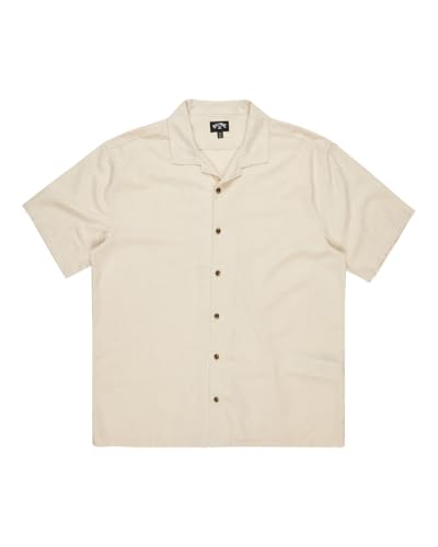 BILLABONG Vacay Solid - Short Sleeves Shirt for Men - Hemd mit kurzen Ärmeln - Männer - L - Weiss von BILLABONG