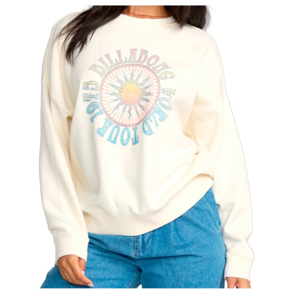 Billabong - Women's Echo Crew Fleece - Pullover Gr L weiß von Billabong
