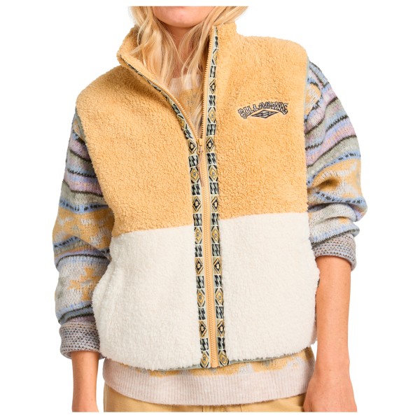 Billabong - Women's Go On Hike - Fleeceweste Gr XXL beige von Billabong