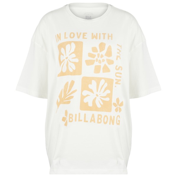 Billabong - Women's In Love With The Sun S/S - T-Shirt Gr L weiß von Billabong