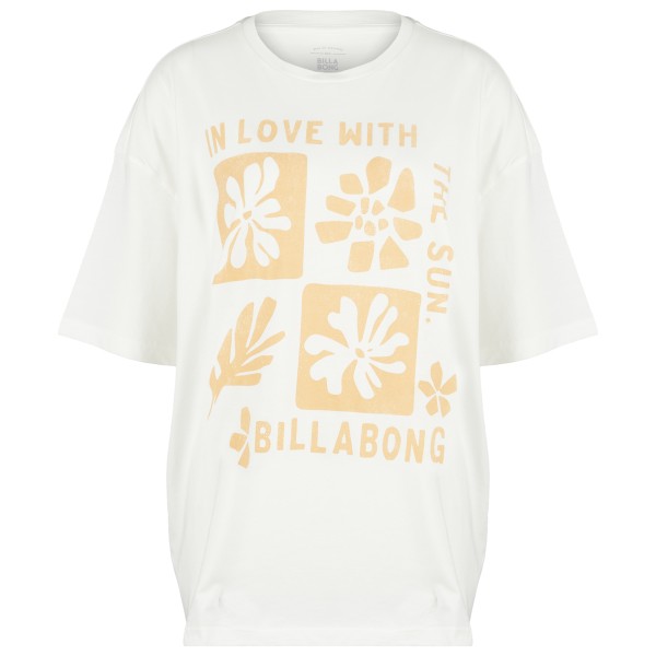 Billabong - Women's In Love With The Sun S/S - T-Shirt Gr M weiß von Billabong