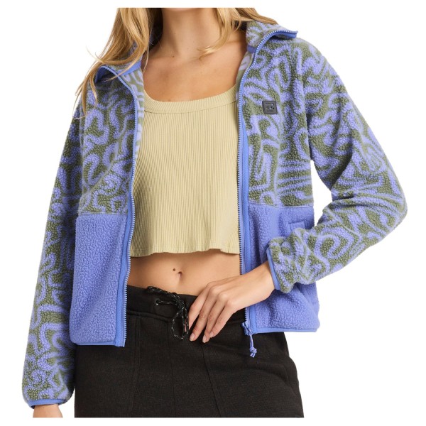 Billabong - Women's Rock Jetty Mock Neck Half Zip Fleece - Fleecejacke Gr XS grau von Billabong
