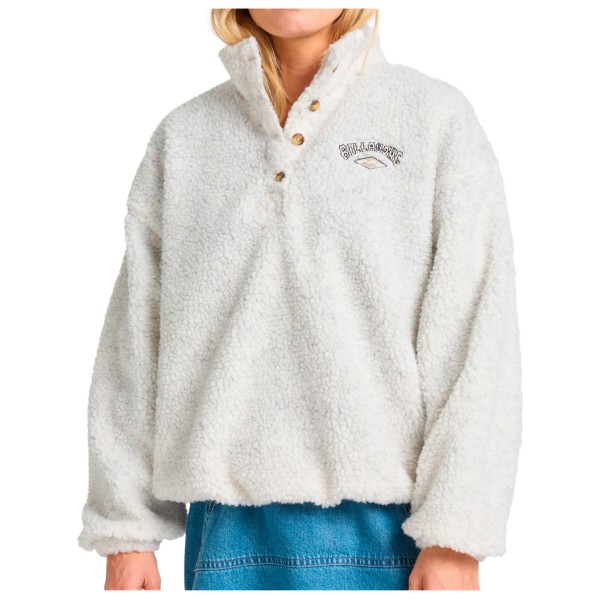 Billabong - Women's Run The Road - Fleecepullover Gr M weiß/grau von Billabong