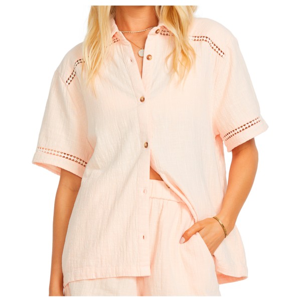 Billabong - Women's Summers End S/S WVN - Bluse Gr S weiß von Billabong