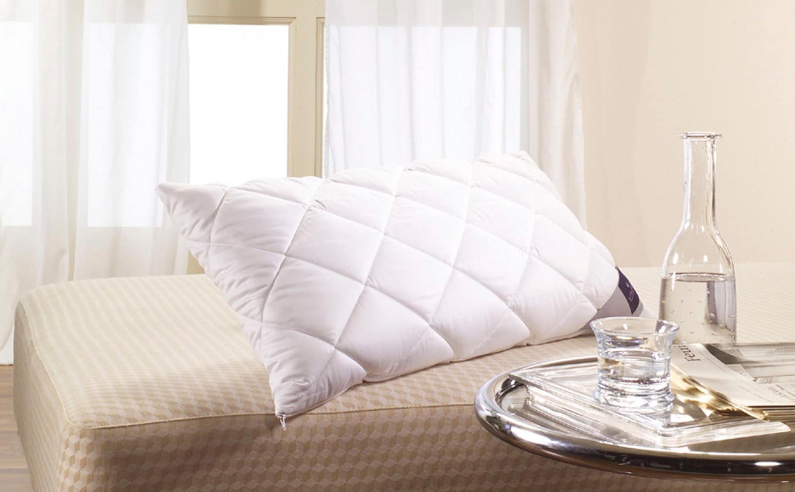 billerbeck Nackenstützkissen "Variolux, Kissen ist Allergiker freundlich (Hausstauballergiker)" Füllung: viscoelastischer High-Tech-Schaum (Polyurethan) 1 Stk. tlg. Das angenehm softe Nackenstütkissen von Billerbeck