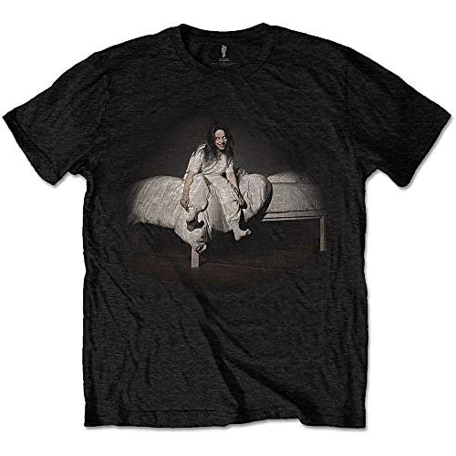 Billie Eilish Herren BILLIETS11MB01 T-Shirt, Schwarz, S von Billie Eilish