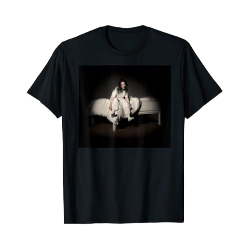 Billie Eilish Herren BILLIETS11MB03 T-Shirt, Schwarz, L von Billie Eilish