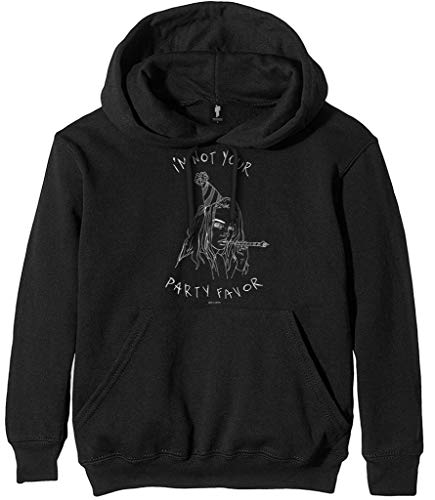 Billie Eilish 'Party Favor' (Black) Pull Over Hoodie (Large) von Billie Eilish