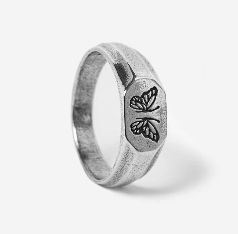 Revival Silber Schmetterling Ring - Einzigartiges Geschenk Für Männer Und Frauen von BillieJoLabel