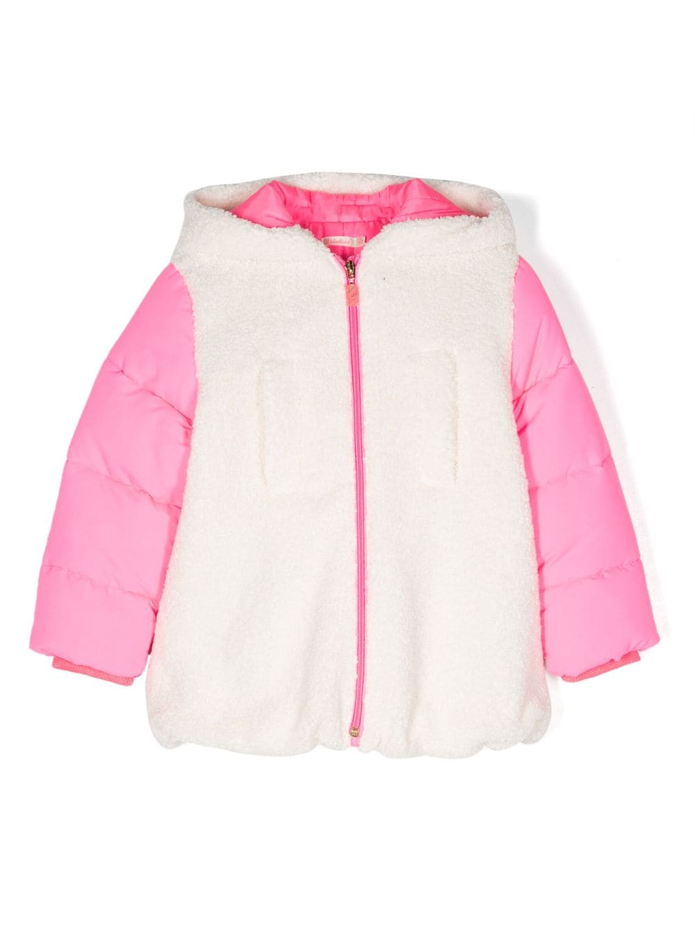 Billieblush Gefütterte Jacke aus Faux Shearling - Weiß von Billieblush