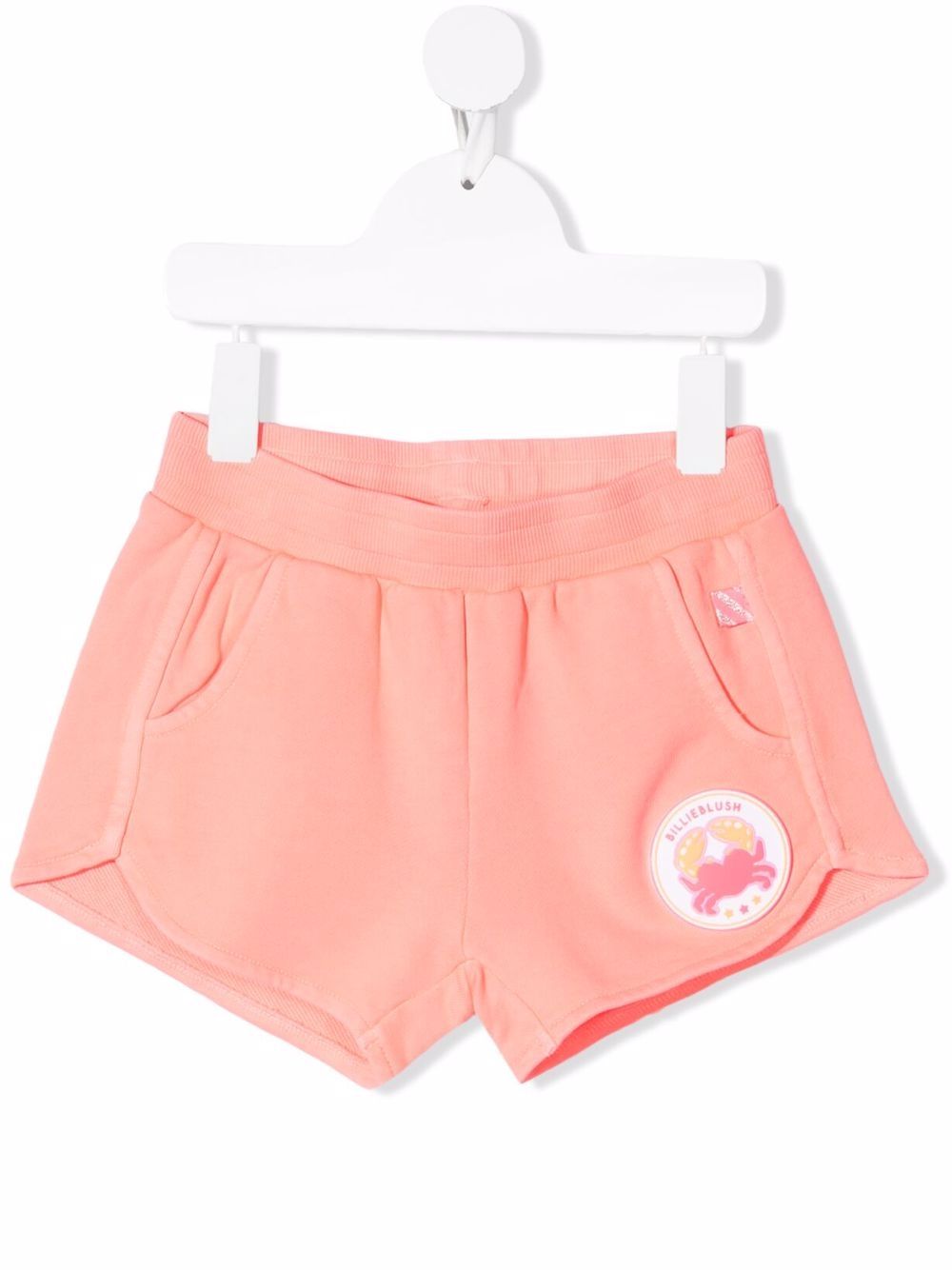 Billieblush Joggingshorts mit Logo-Patch - Rosa von Billieblush