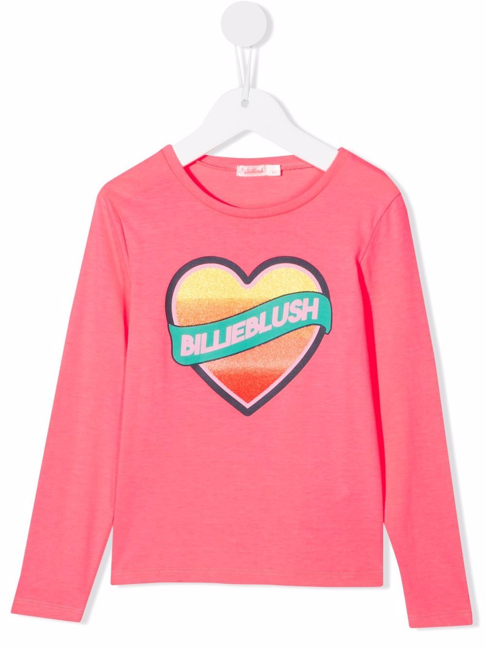 Billieblush Langarmshirt mit grafischem Print - Rosa von Billieblush