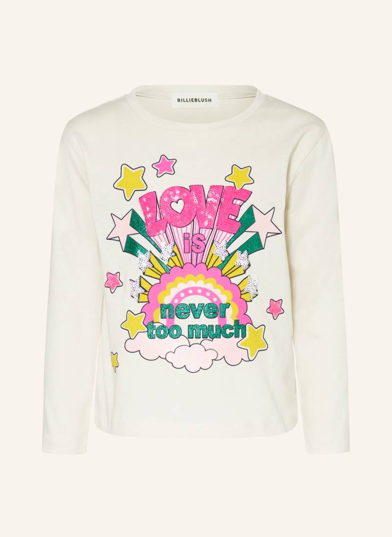 Billieblush Longsleeve Mit Pailetten weiss Billieblush Longsleeve Mit Pailetten weiss von Billieblush