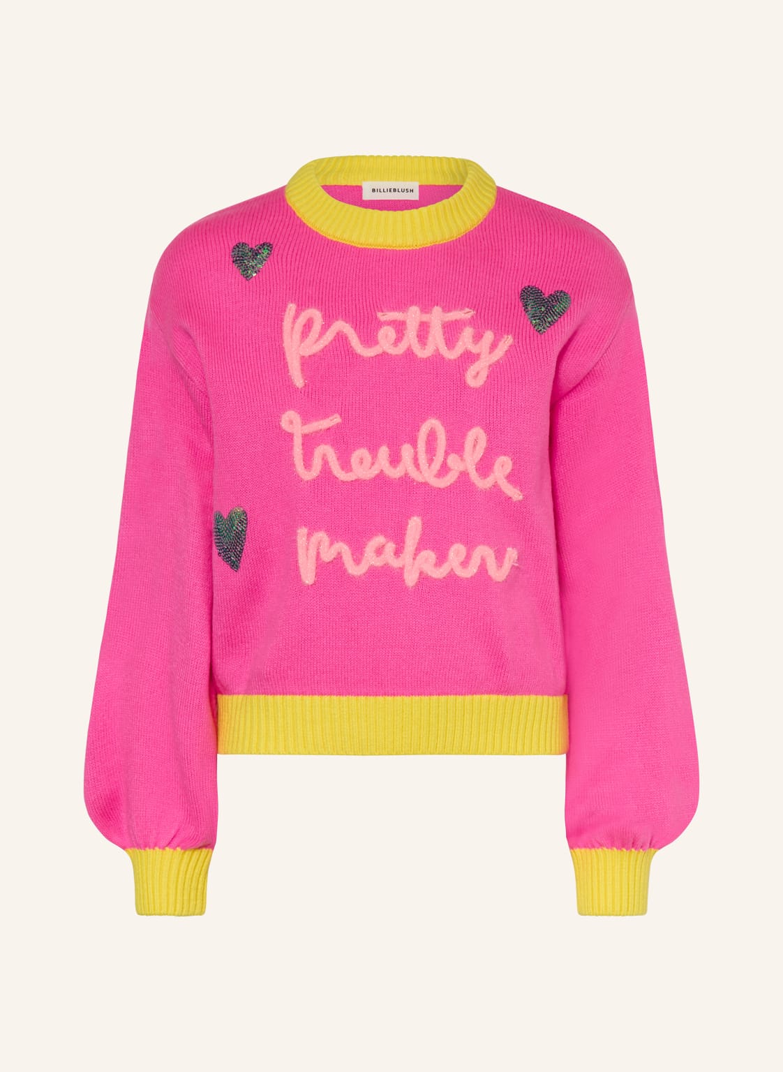 Billieblush Pullover Mit Pailletten pink Billieblush Pullover Mit Pailletten pink von Billieblush