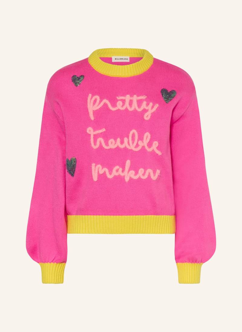 Billieblush Pullover Mit Pailletten pink Billieblush Pullover Mit Pailletten pink von Billieblush