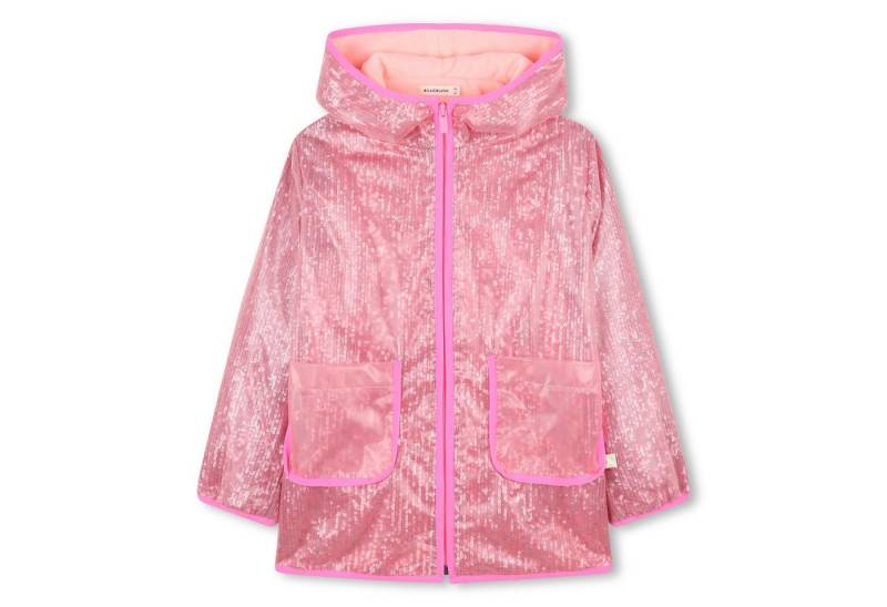 Billieblush Regenmantel BILLIEBLUSH Regenmantel Rosa/Pink Transparent mit Pailletten von Billieblush