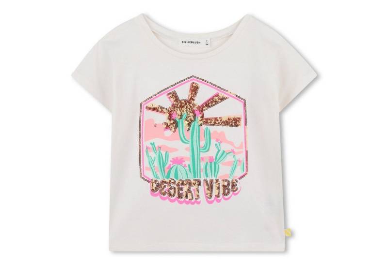 Billieblush T-Shirt Billieblush T-Shirt Weiß mit Pailletten Desert Vibe von Billieblush