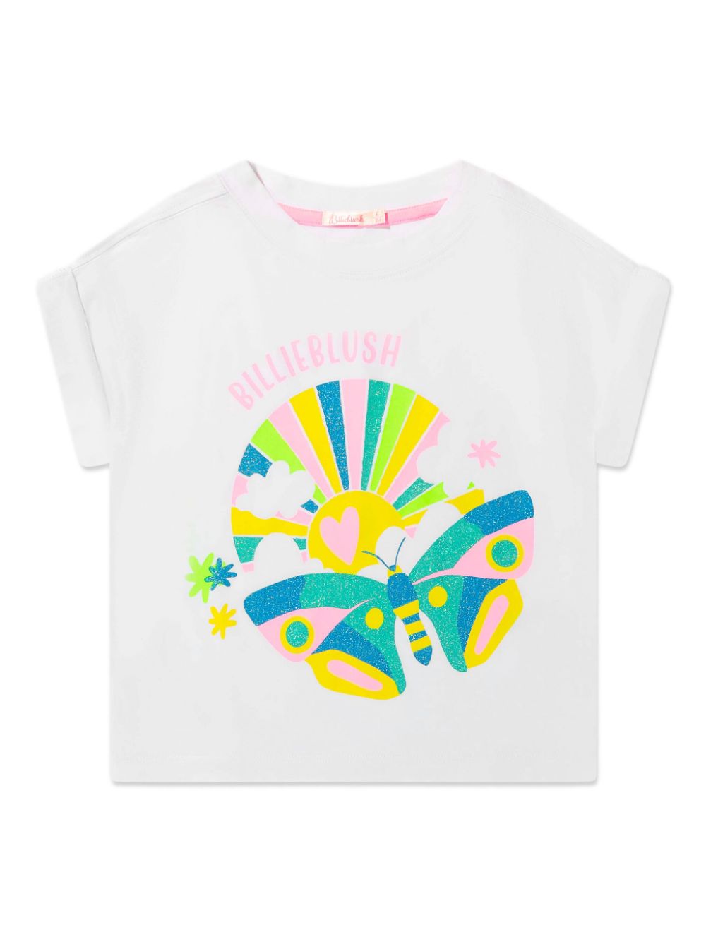 Billieblush T-Shirt mit grafischem Print - Weiß von Billieblush