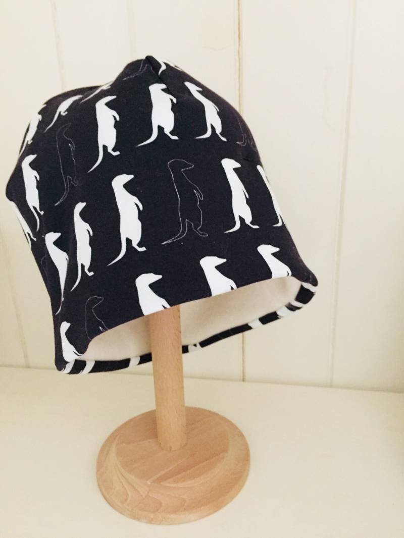 Kuschelmütze "Erdmännchen" Schwarz von Billinchen