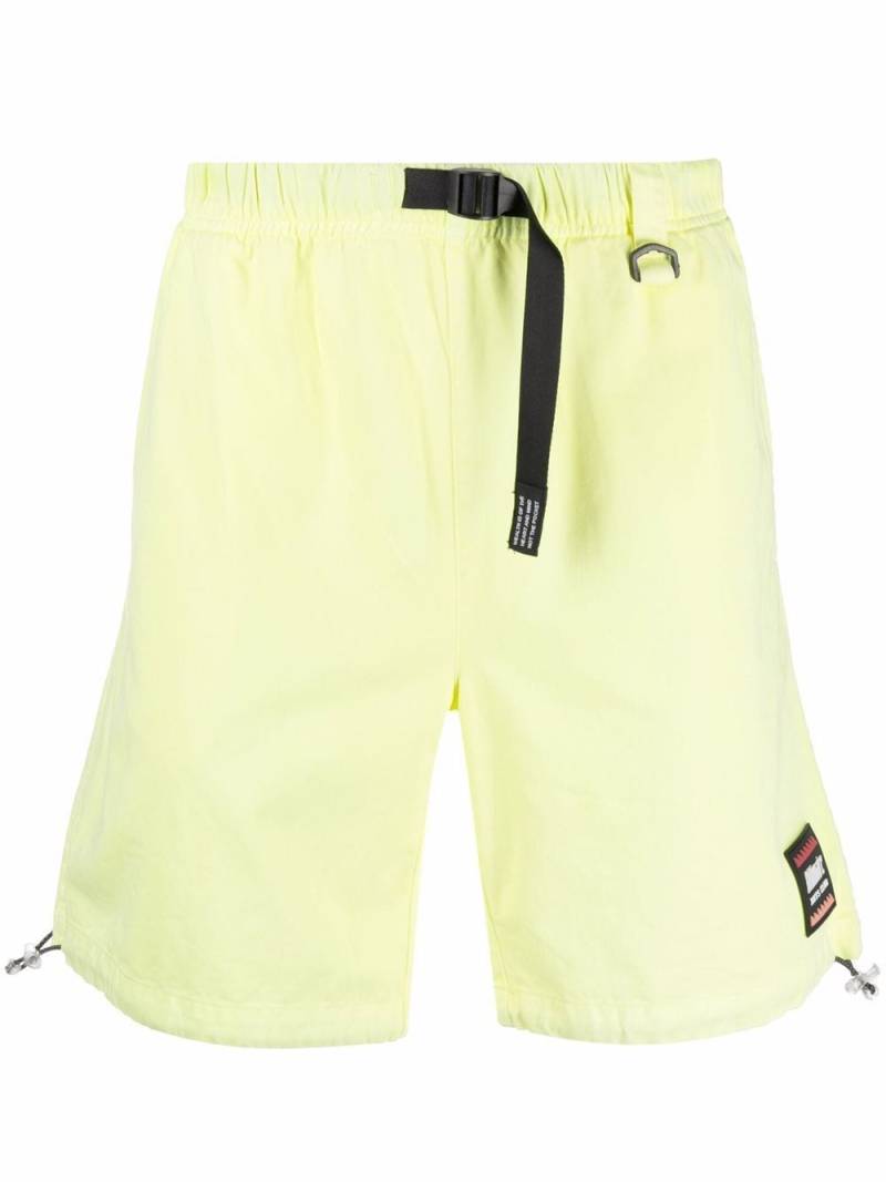 Billionaire Boys Club Shorts mit Logo-Patch - Gelb von Billionaire Boys Club