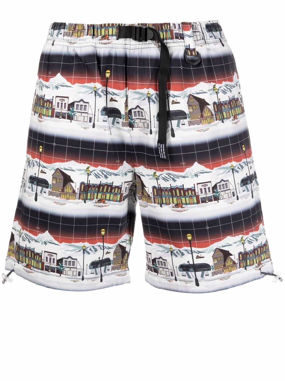 Billionaire Boys Club Shorts mit grafischem Print - Weiß von Billionaire Boys Club