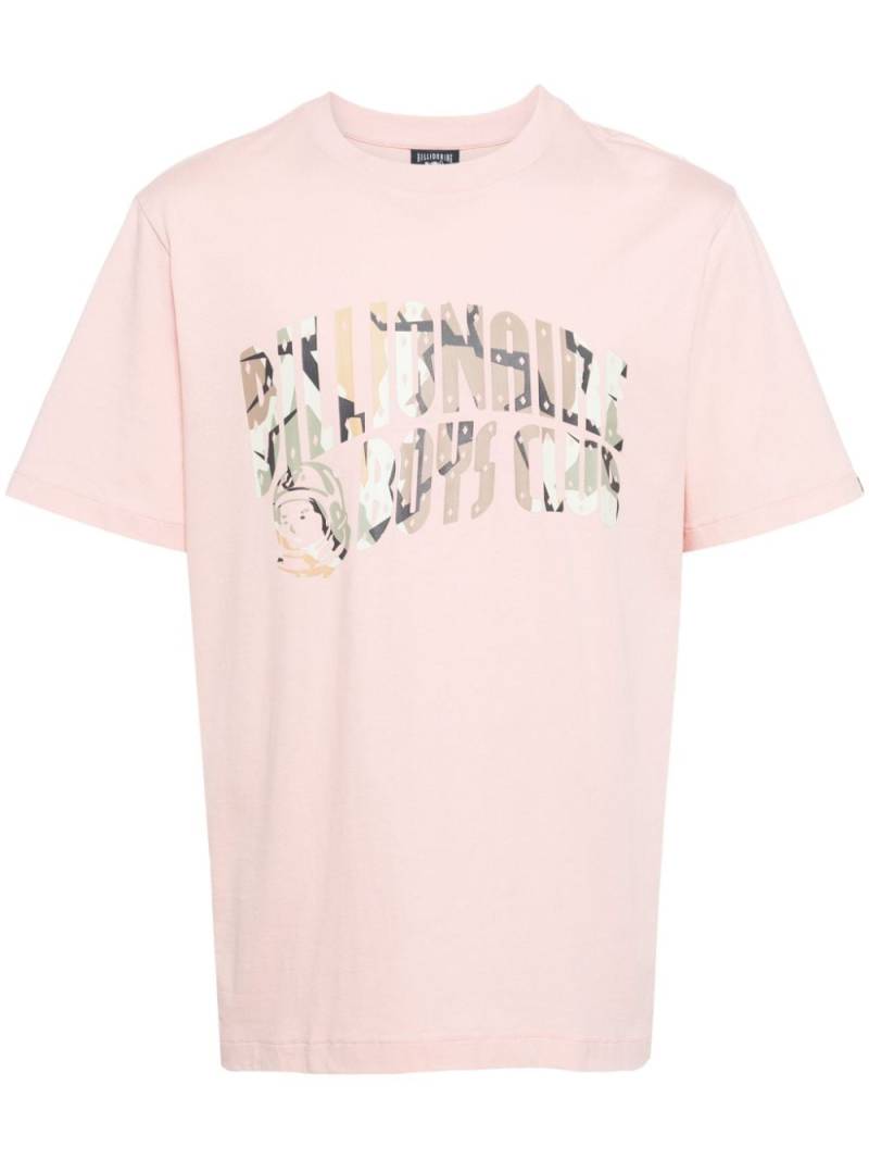 Billionaire Boys Club T-Shirt mit Logo-Print - Rosa von Billionaire Boys Club