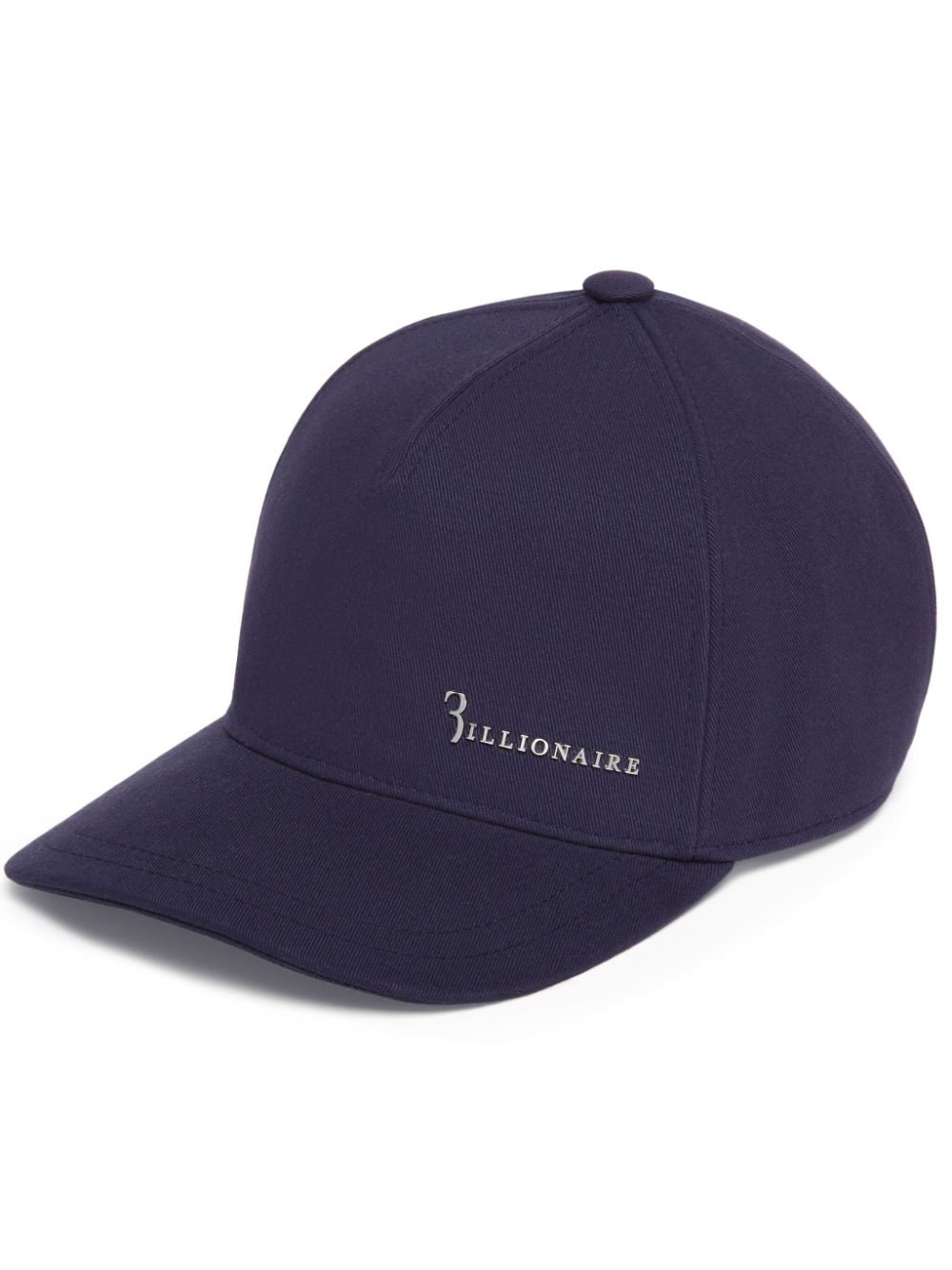 Billionaire Baseballkappe mit Logo-Schild - Blau von Billionaire