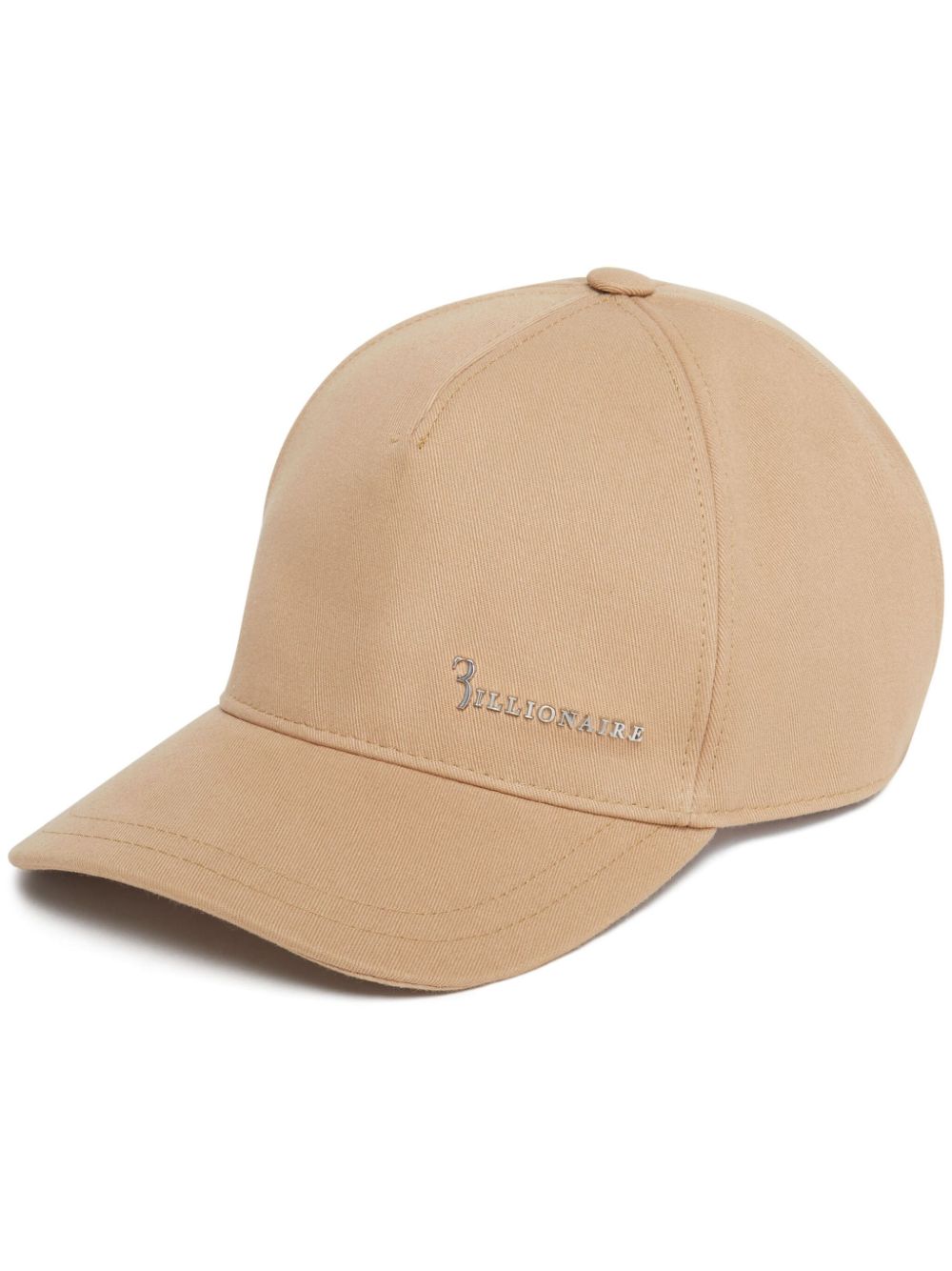 Billionaire Baseballkappe mit Logo-Schild - Nude von Billionaire