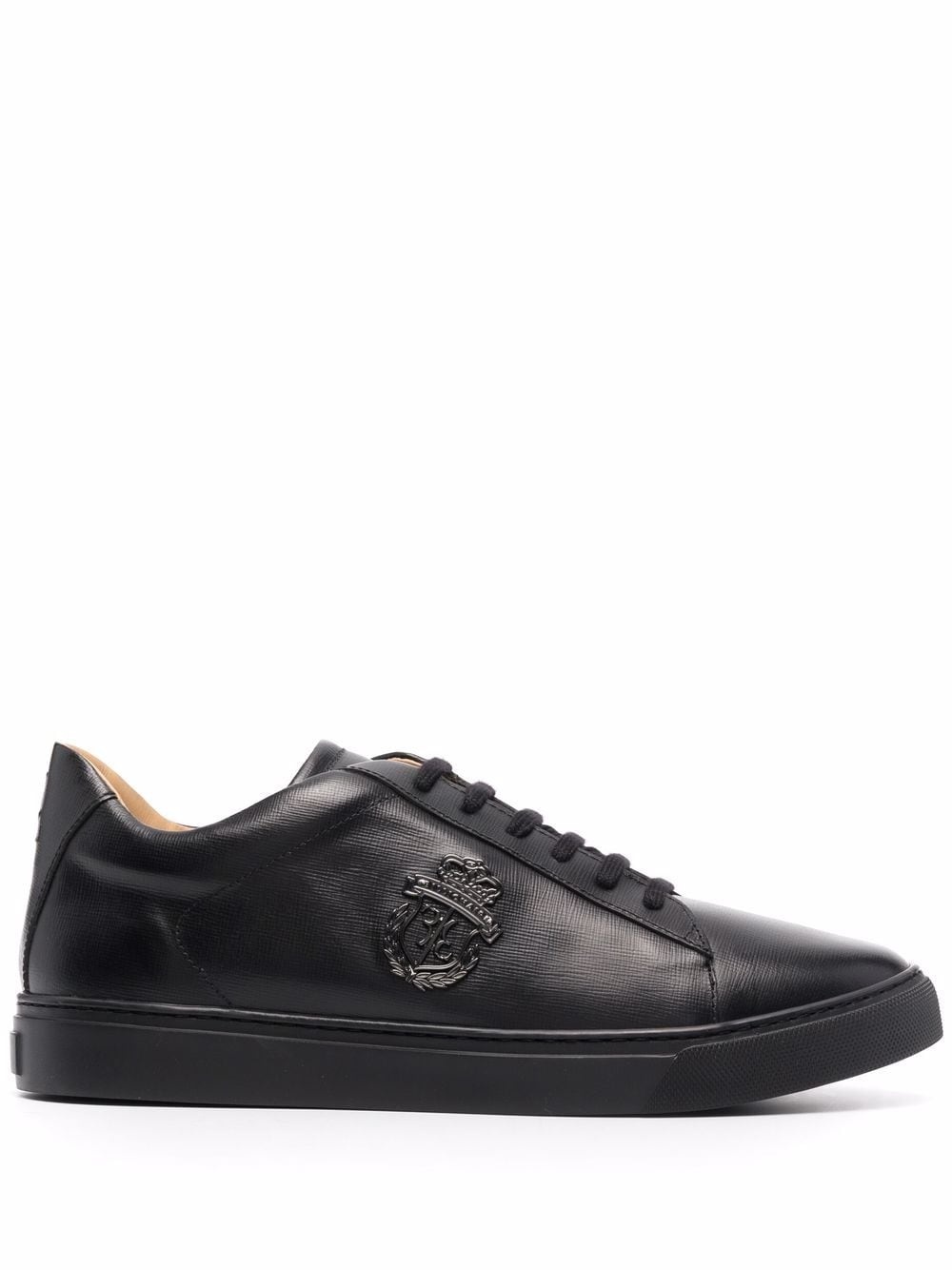 Billionaire Crest Sneakers - Schwarz von Billionaire