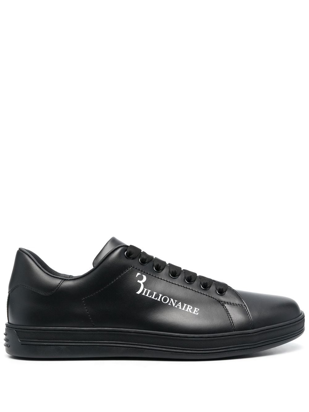 Billionaire Sneakers mit Logo-Print - Schwarz von Billionaire